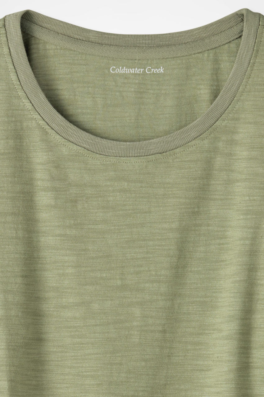 Just Right Slub Knit Tee