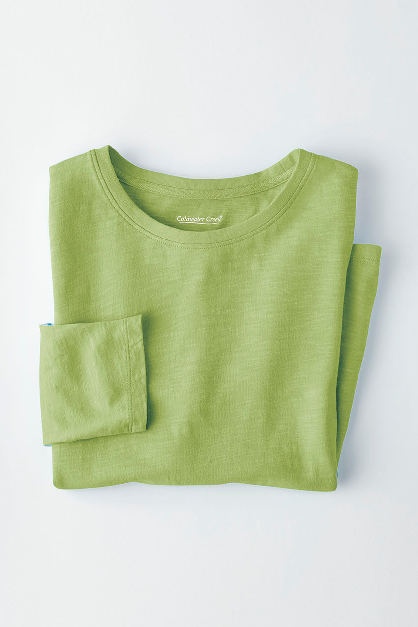 Just Right Slub Knit Tee