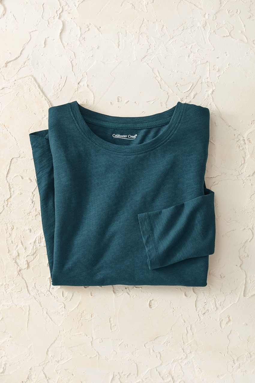 Just Right Slub Knit Tee