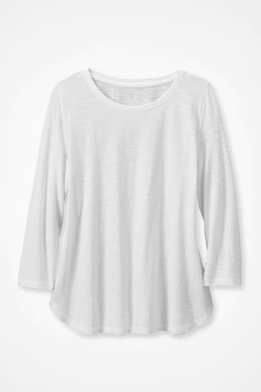 Just Right Slub Knit Tee