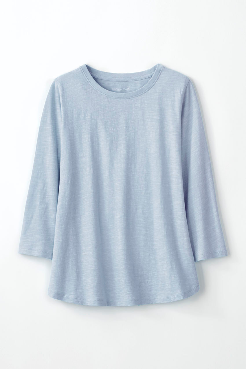 Just Right Slub Knit Tee