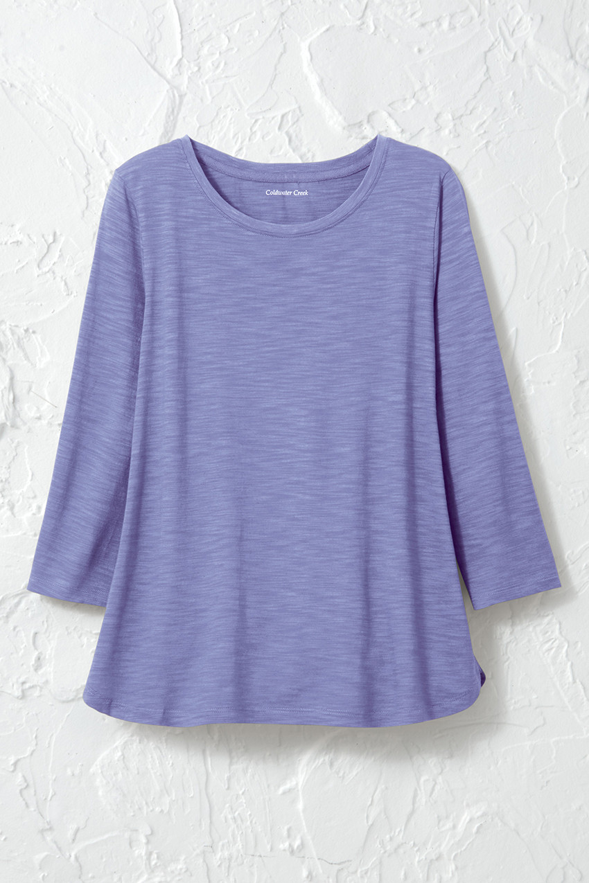 Just Right Slub Knit Tee