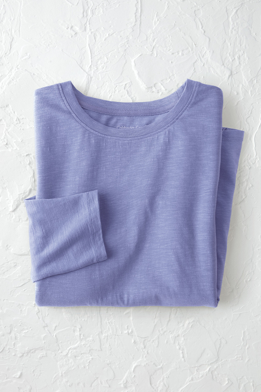 Just Right Slub Knit Tee
