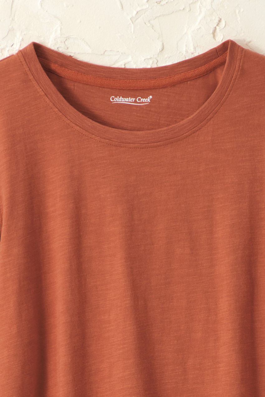 Just Right Slub Knit Tee