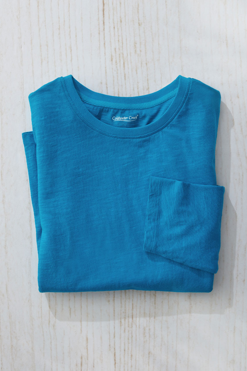 Just Right Slub Knit Tee