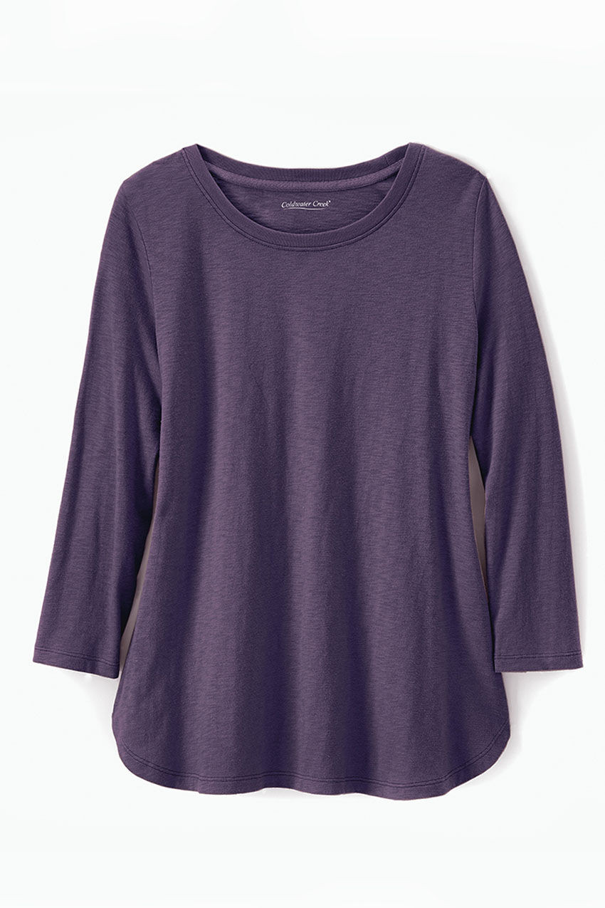 Just Right Slub Knit Tee