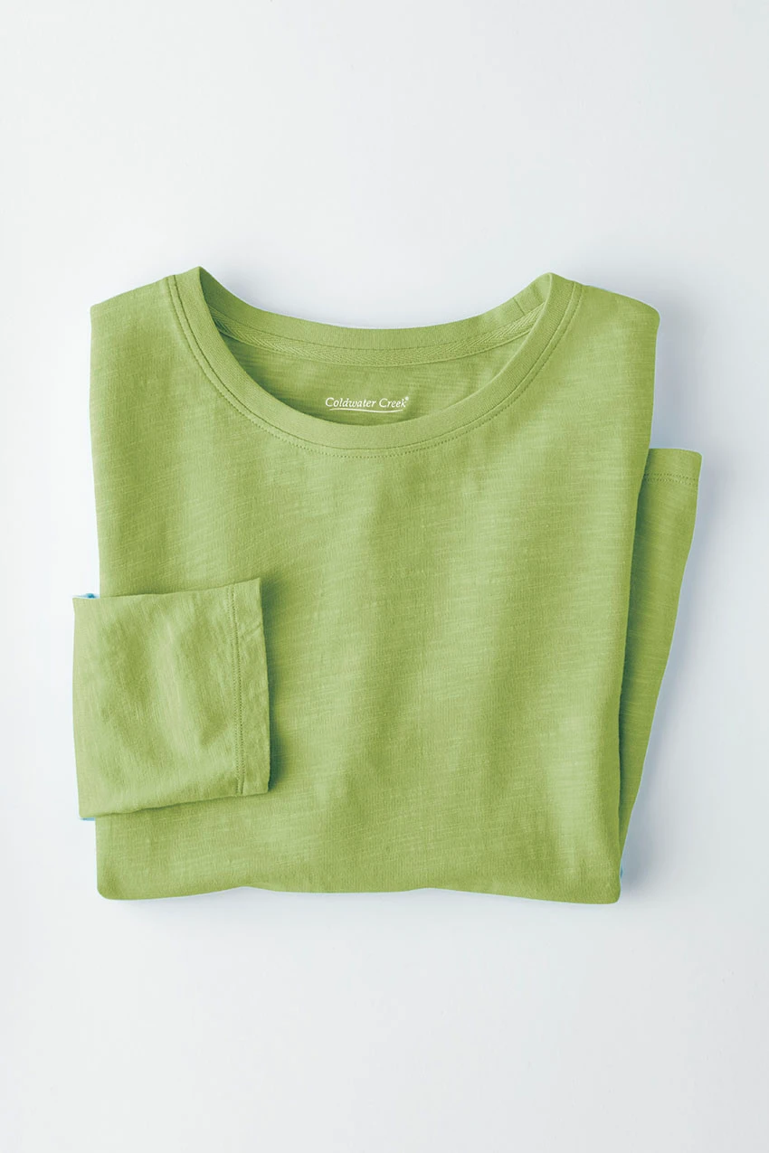 Just Right Slub Knit Tee