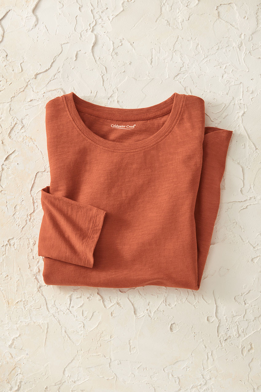Just Right Slub Knit Tee