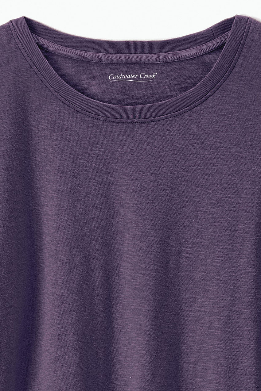 Just Right Slub Knit Tee