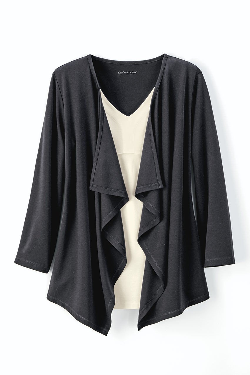 Destinations Open Front Duster Cardigan