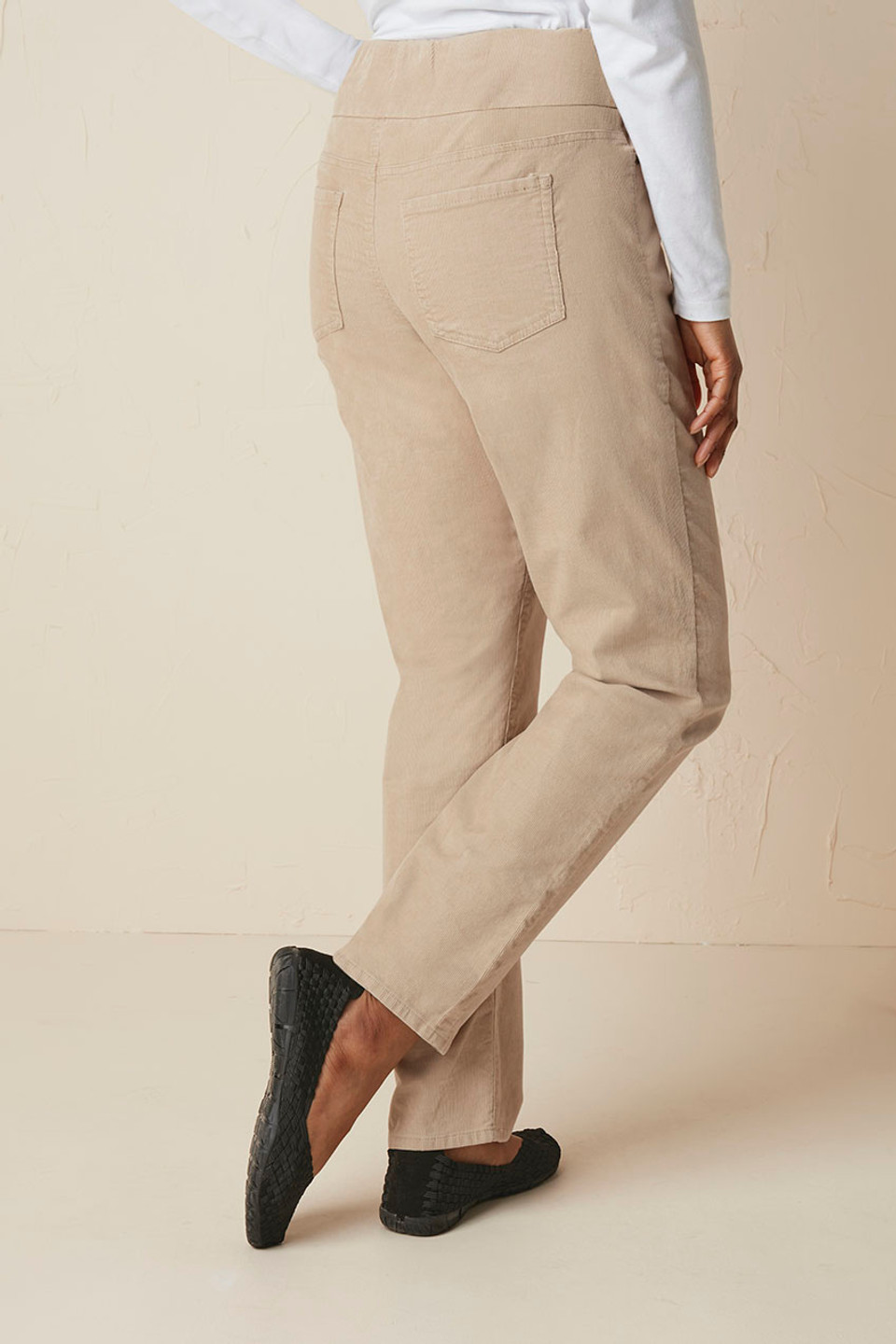 Pinwale Pull-On Stretch Corduroys