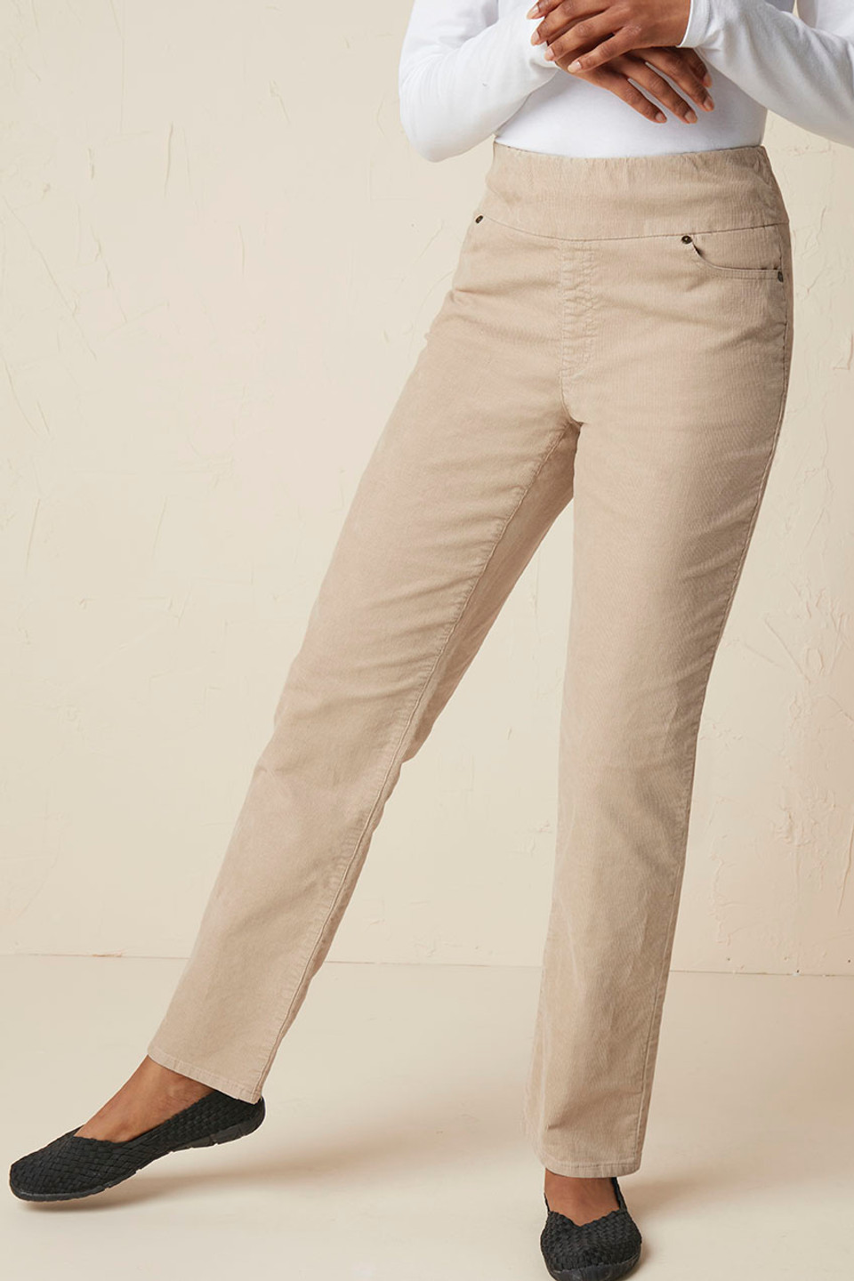 Pinwale Pull-On Stretch Corduroys