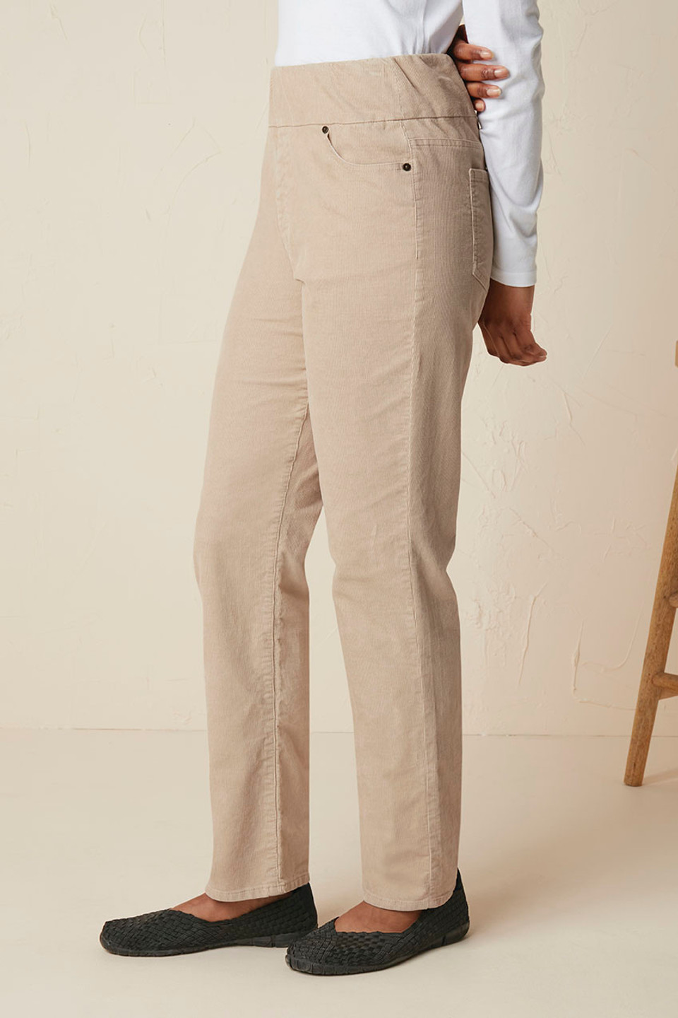 Pinwale Pull-On Stretch Corduroys