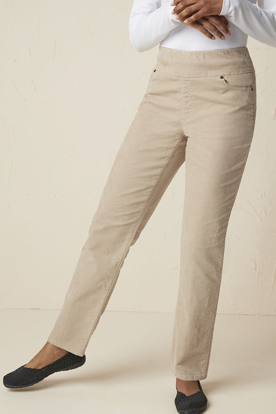 Pinwale Pull-On Stretch Corduroys