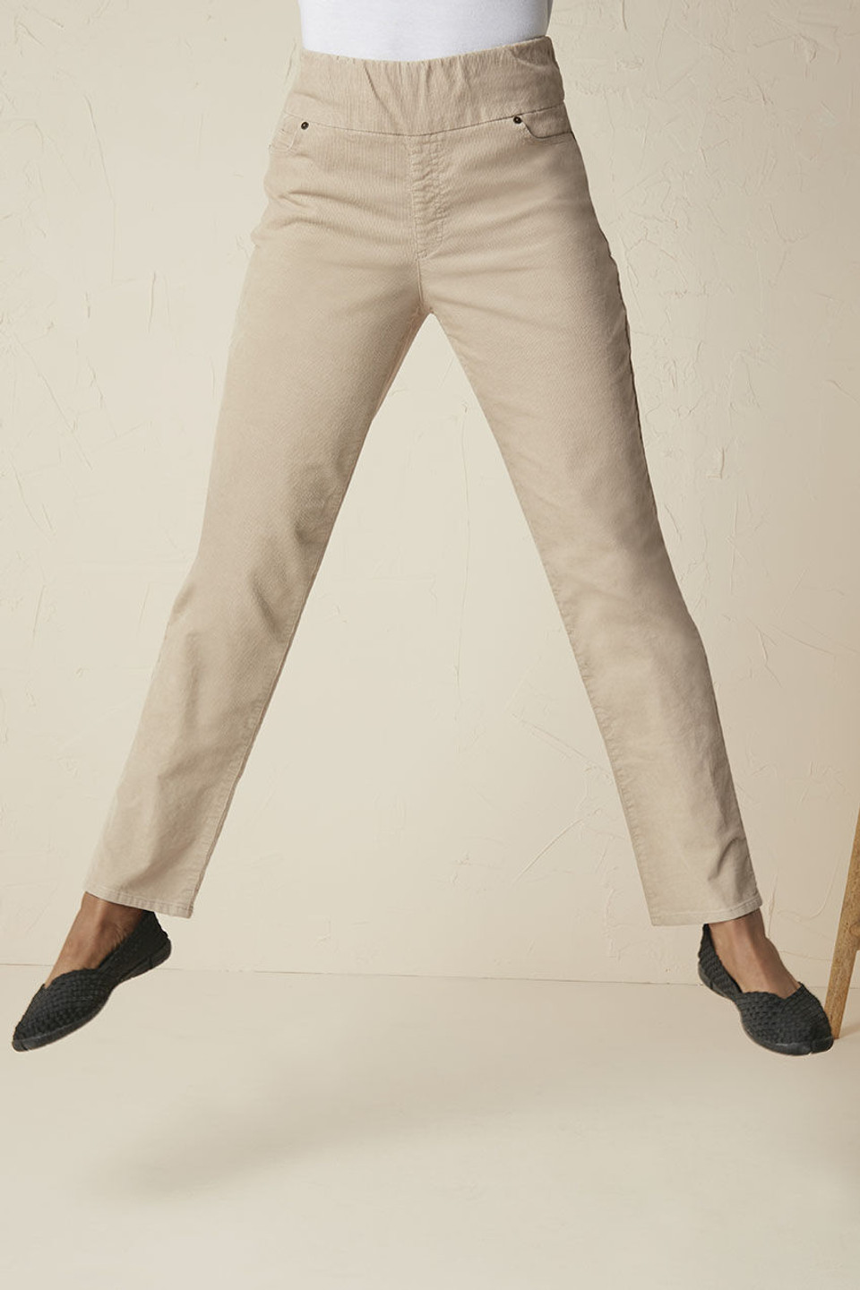 Pinwale Pull-On Stretch Corduroys