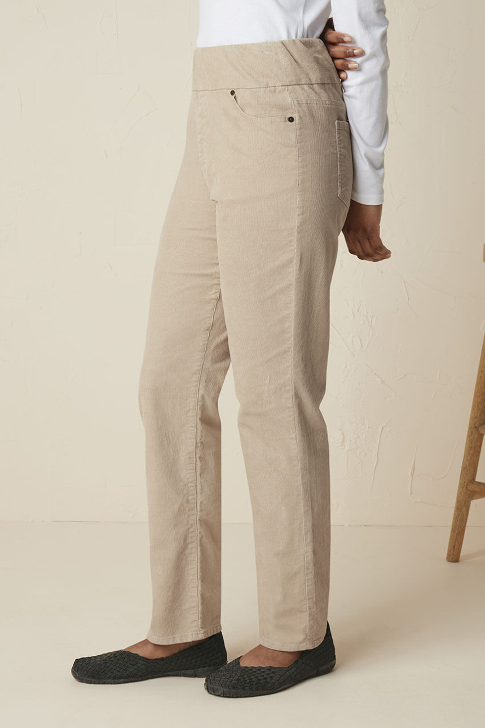 Pinwale Pull-On Stretch Corduroys