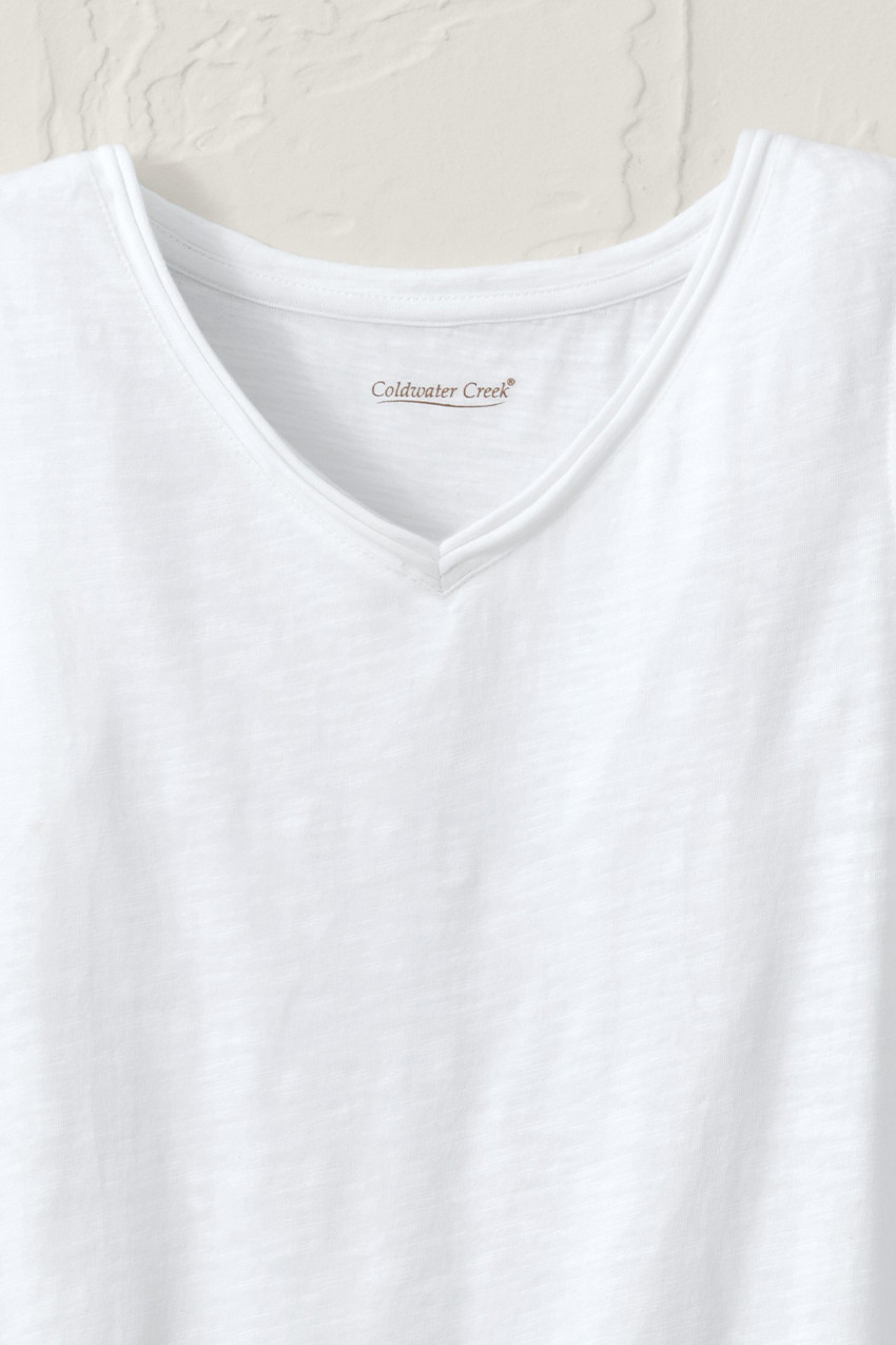 Everyday Ease Sleeveless Slub Tunic