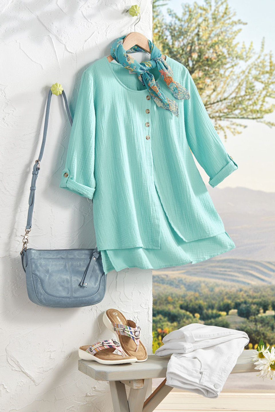 Light as Air Gauze Tunic