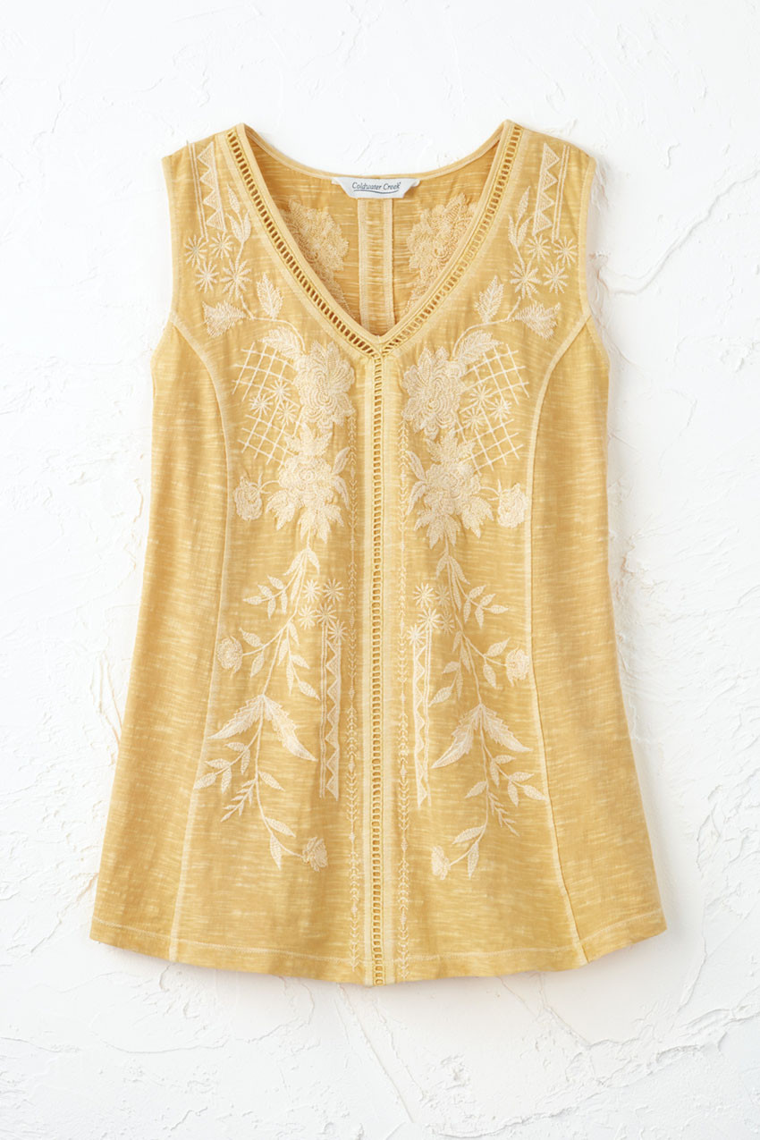 Sweetwater Embroidered Tank