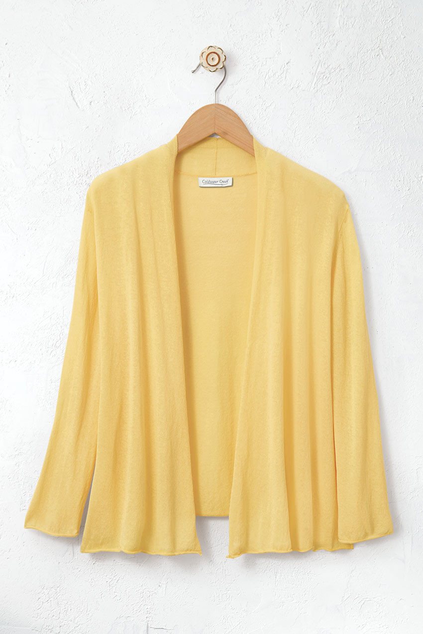 Sheer Essential Shrug - Coldwater Creek