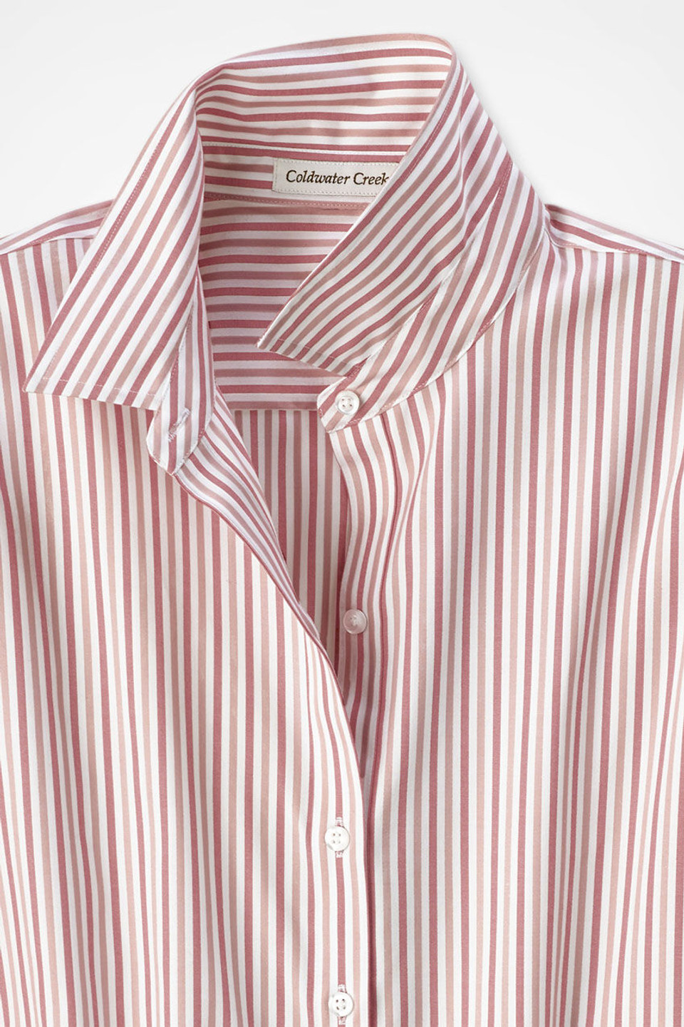 Twin Stripe No-Iron Long-Sleeve Shirt