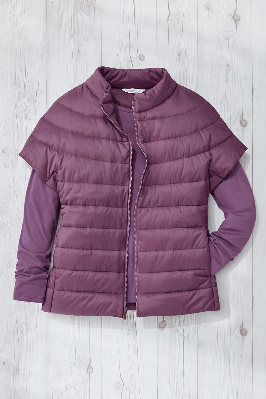 WanderLite™ Cap Sleeve Puffer Vest