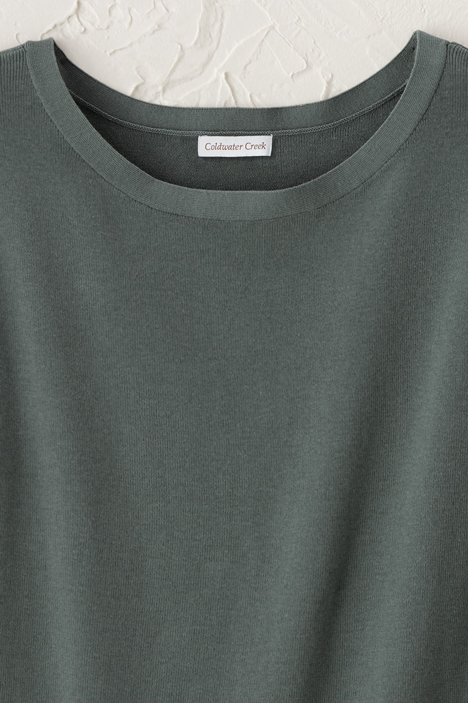 Cap Sleeve Sweater Tee