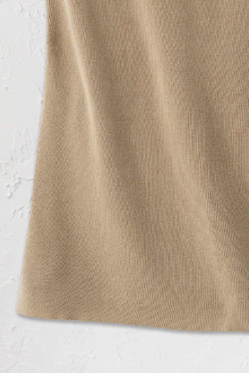 Cap-Sleeve Sweater Tee