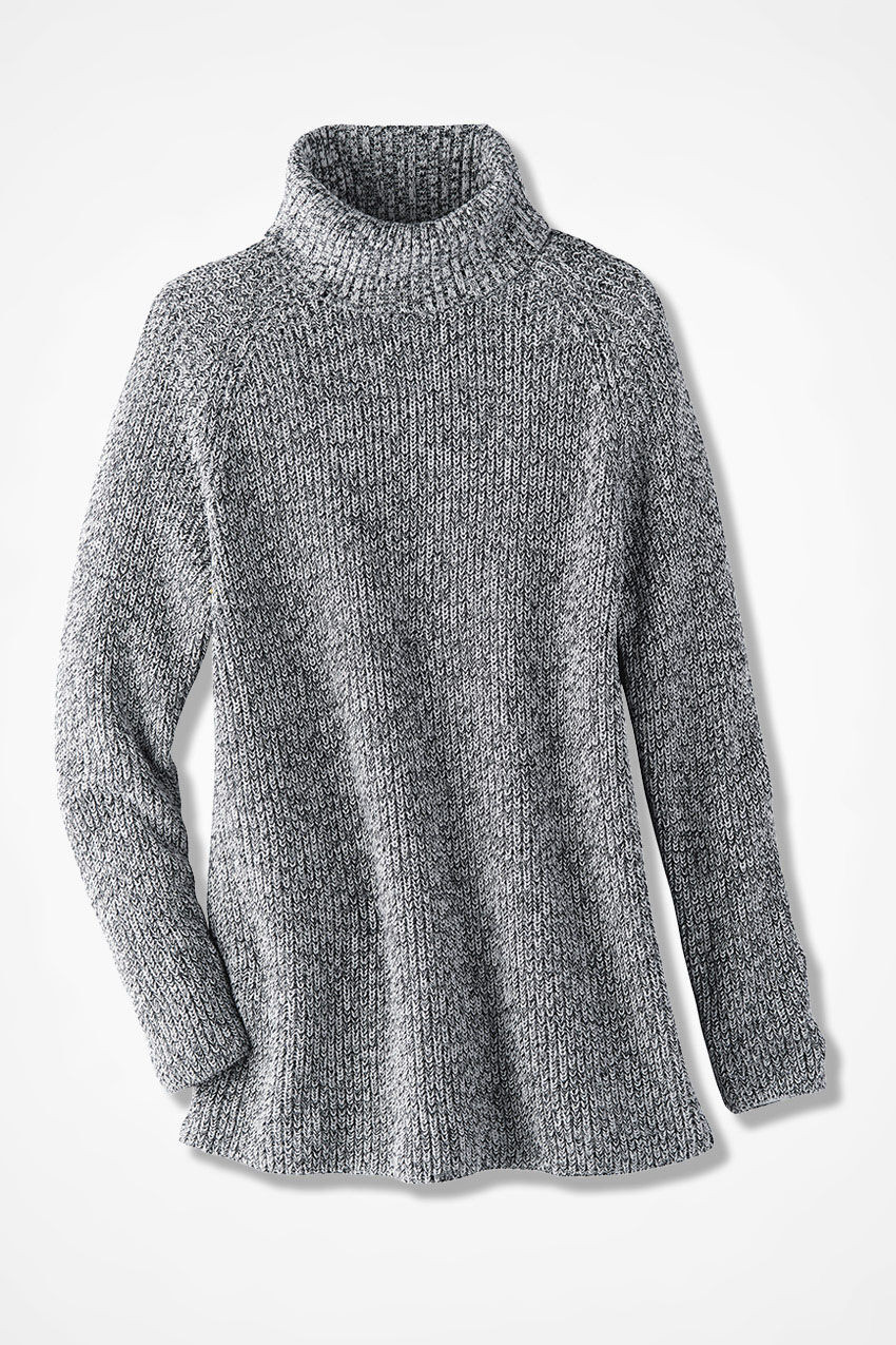 Shaker Turtleneck Tunic