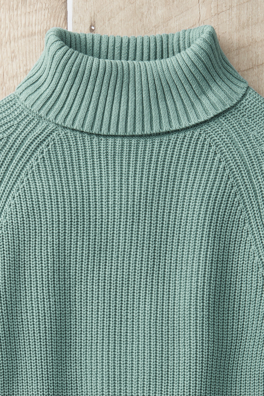 Shaker Turtleneck Tunic