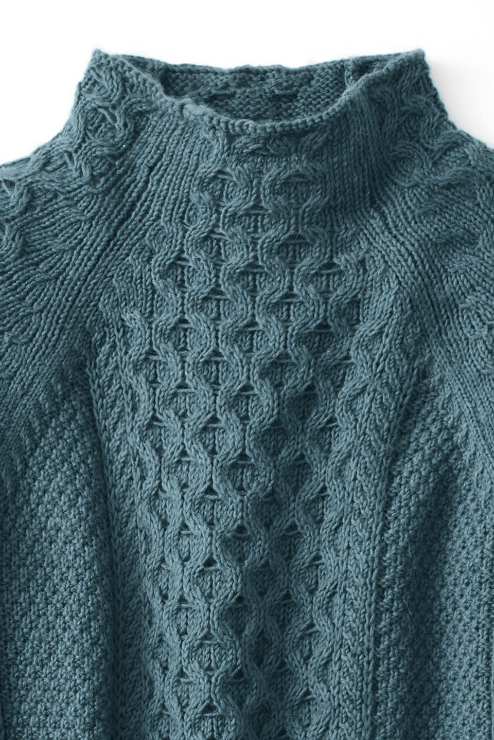 Honeycomb Pullover Sweater