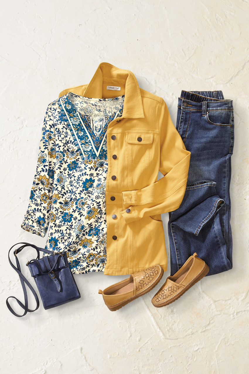 Urban Trails Knit Denim Jacket