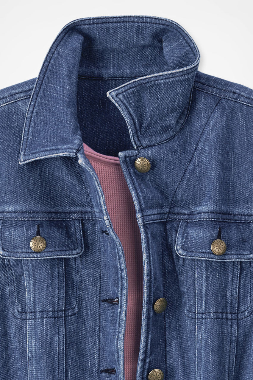 Urban Trails Knit Denim Jacket