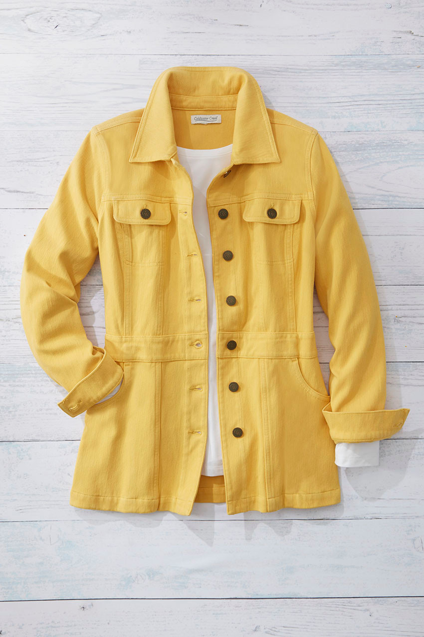 Urban Trails Knit Denim Jacket