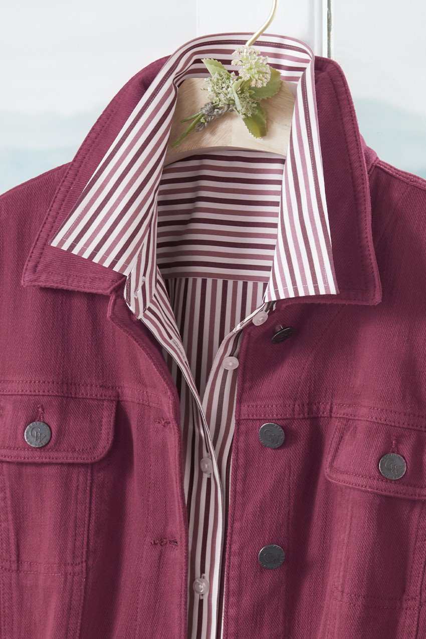 Urban Trails Knit Denim Jacket