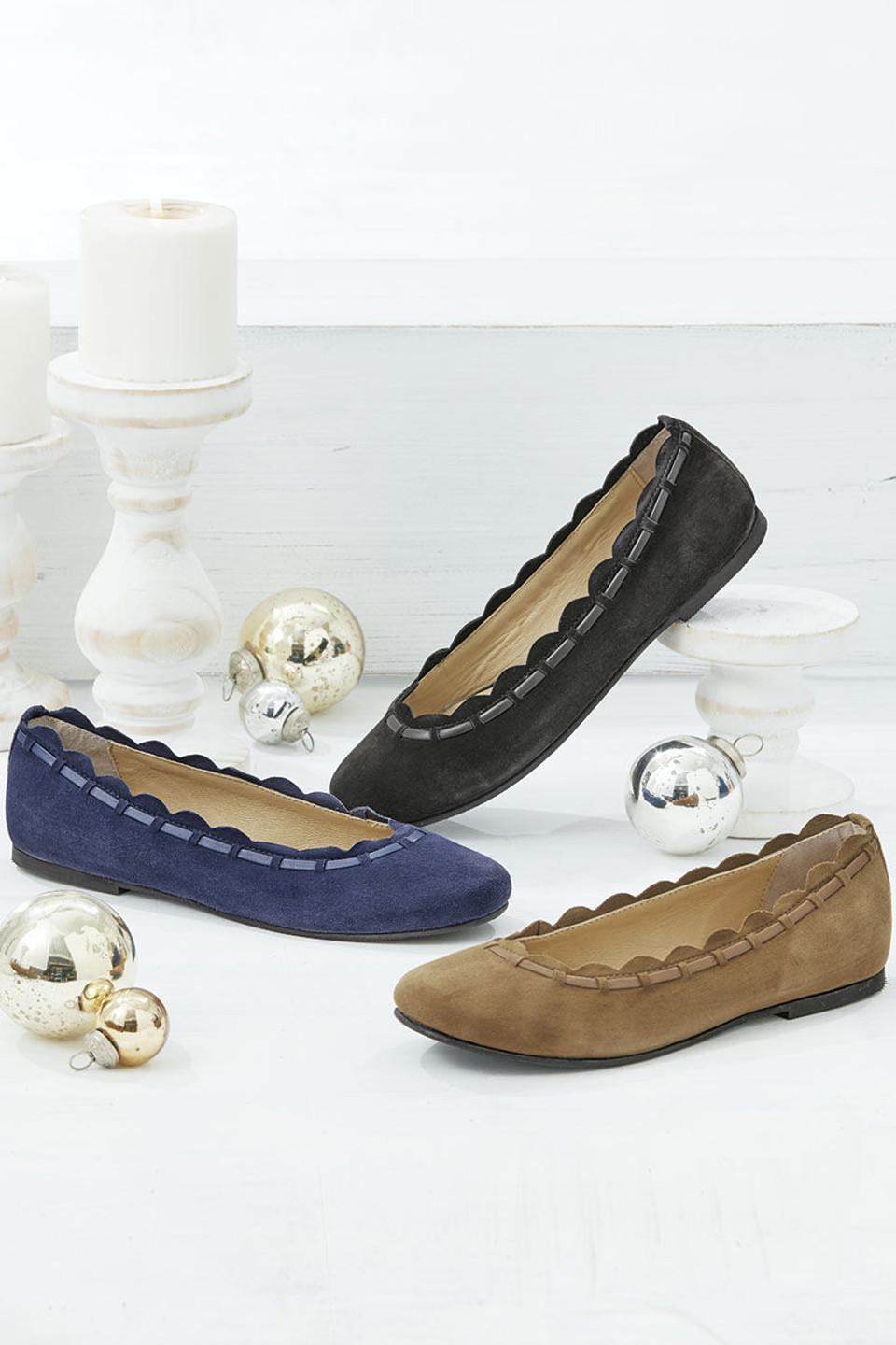 Karma Suede Flats by Walk With Me™