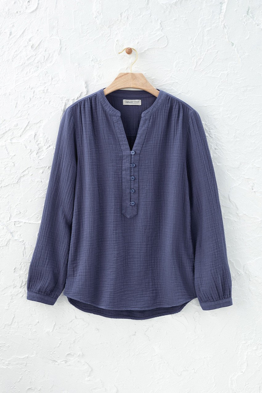 Summer Breeze Gauze Pullover