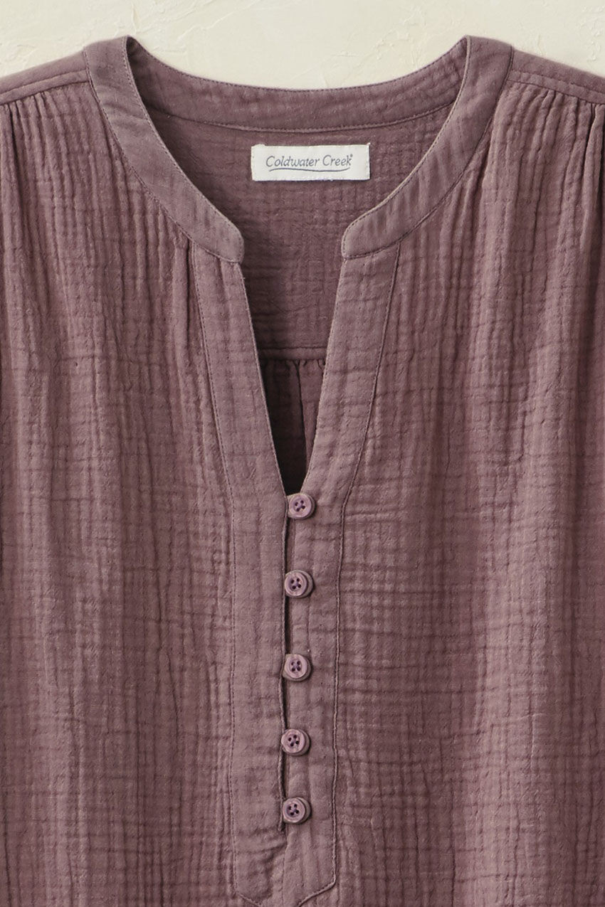 Summer Breeze Gauze Pullover