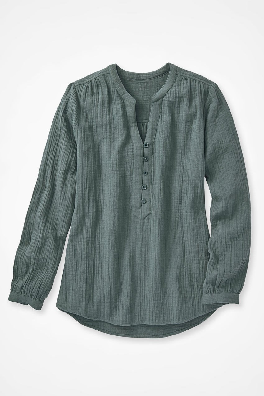 Summer Breeze Gauze Pullover