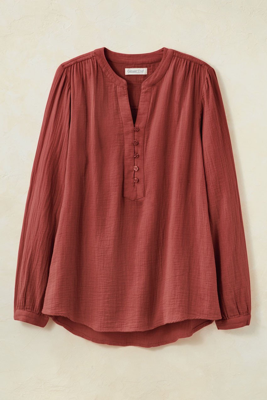 Summer Breeze Gauze Pullover