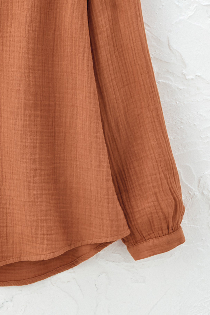 Summer Breeze Gauze Pullover