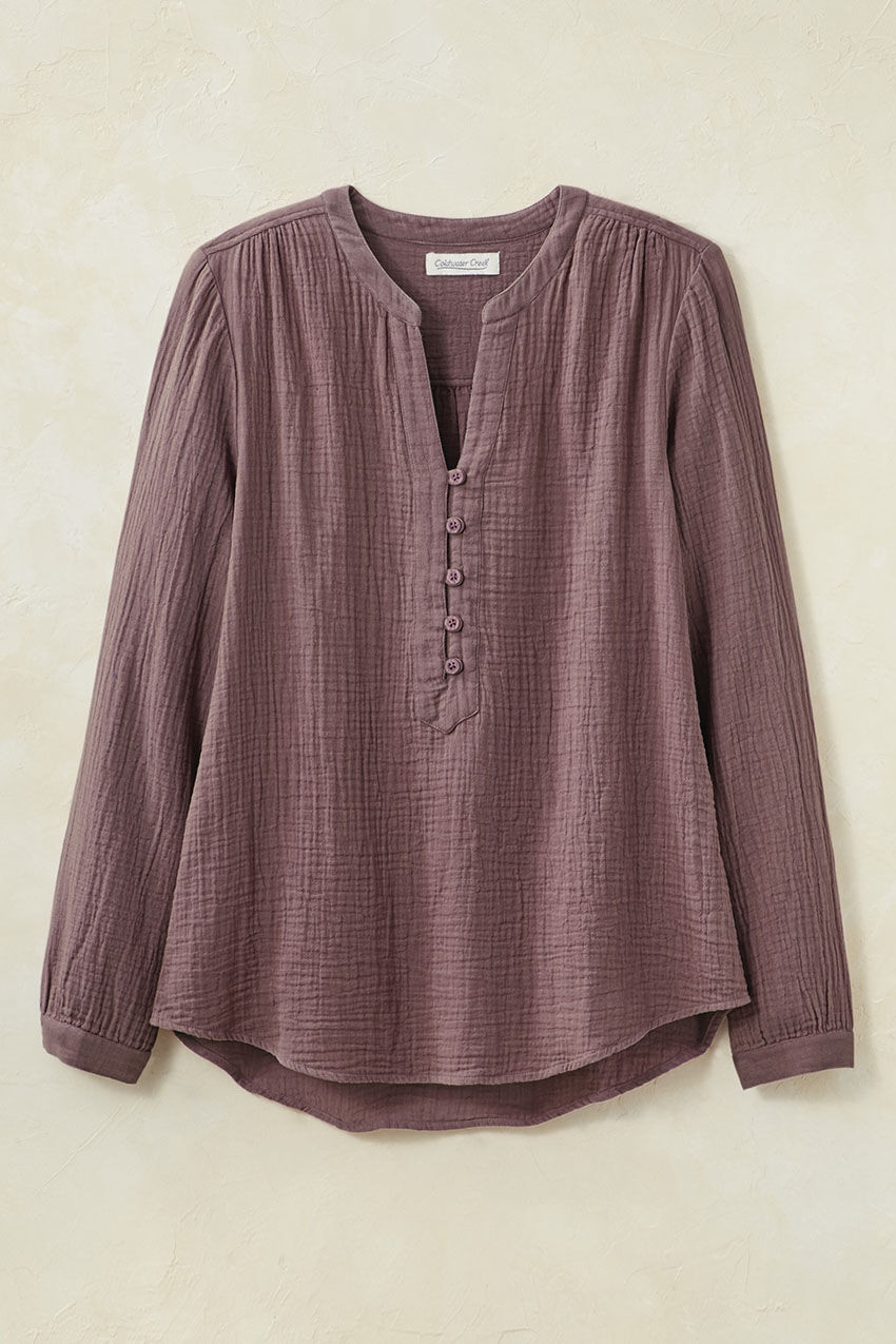 Summer Breeze Gauze Pullover