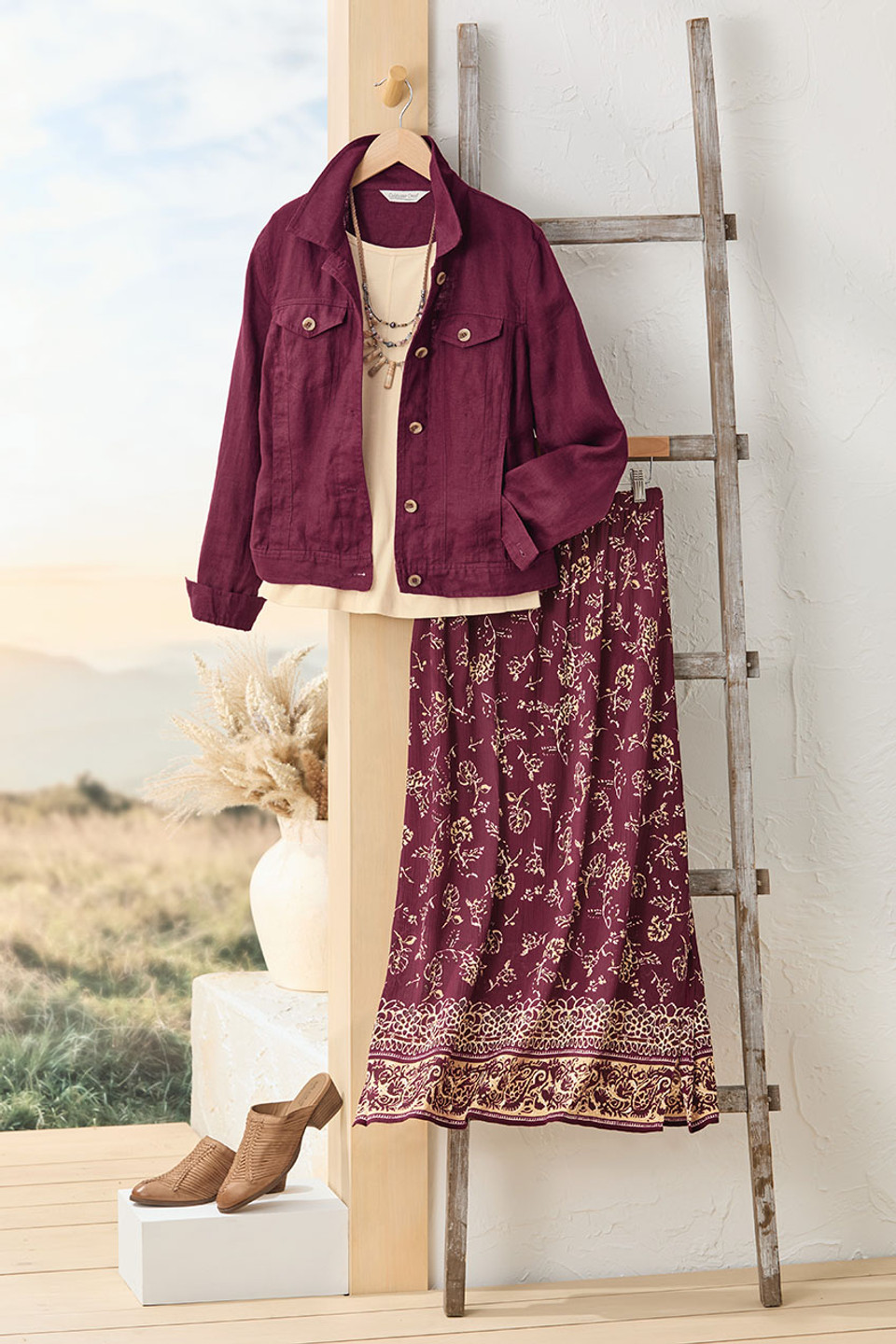 Journeys Lightweight Washable Linen Jacket