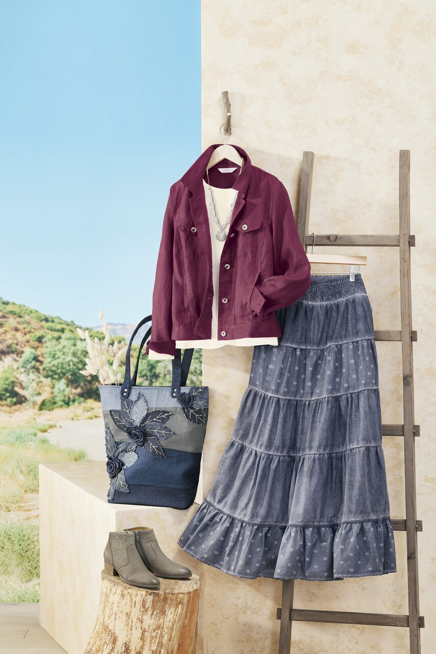 Journeys Lightweight Washable Linen Jacket