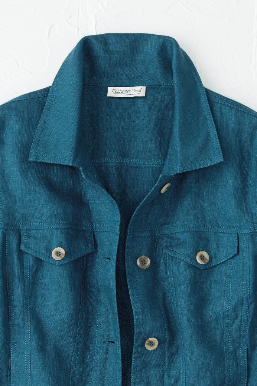 Journeys Lightweight Washable Linen Jacket