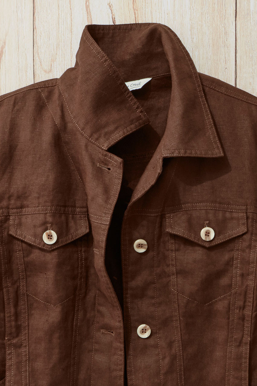 Journeys Lightweight Washable Linen Jacket