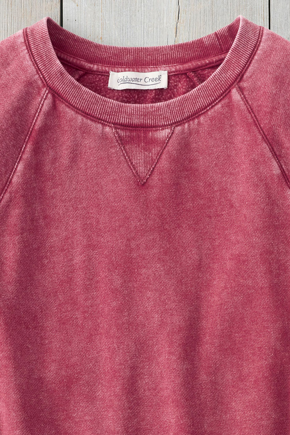 Colorwash Tunic Sweatshirt