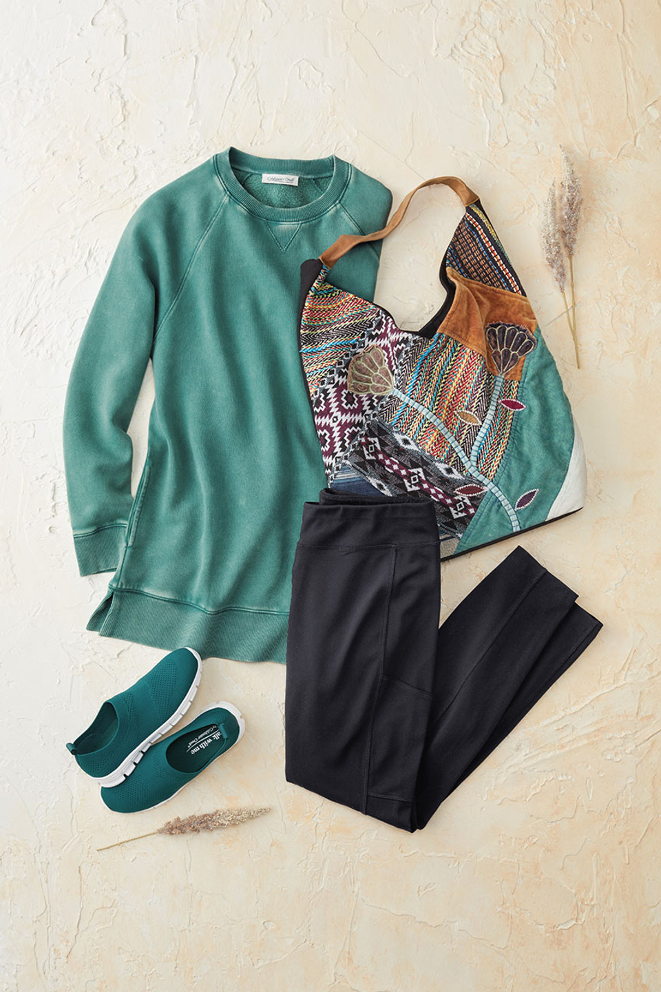 Colorwash Tunic Sweatshirt