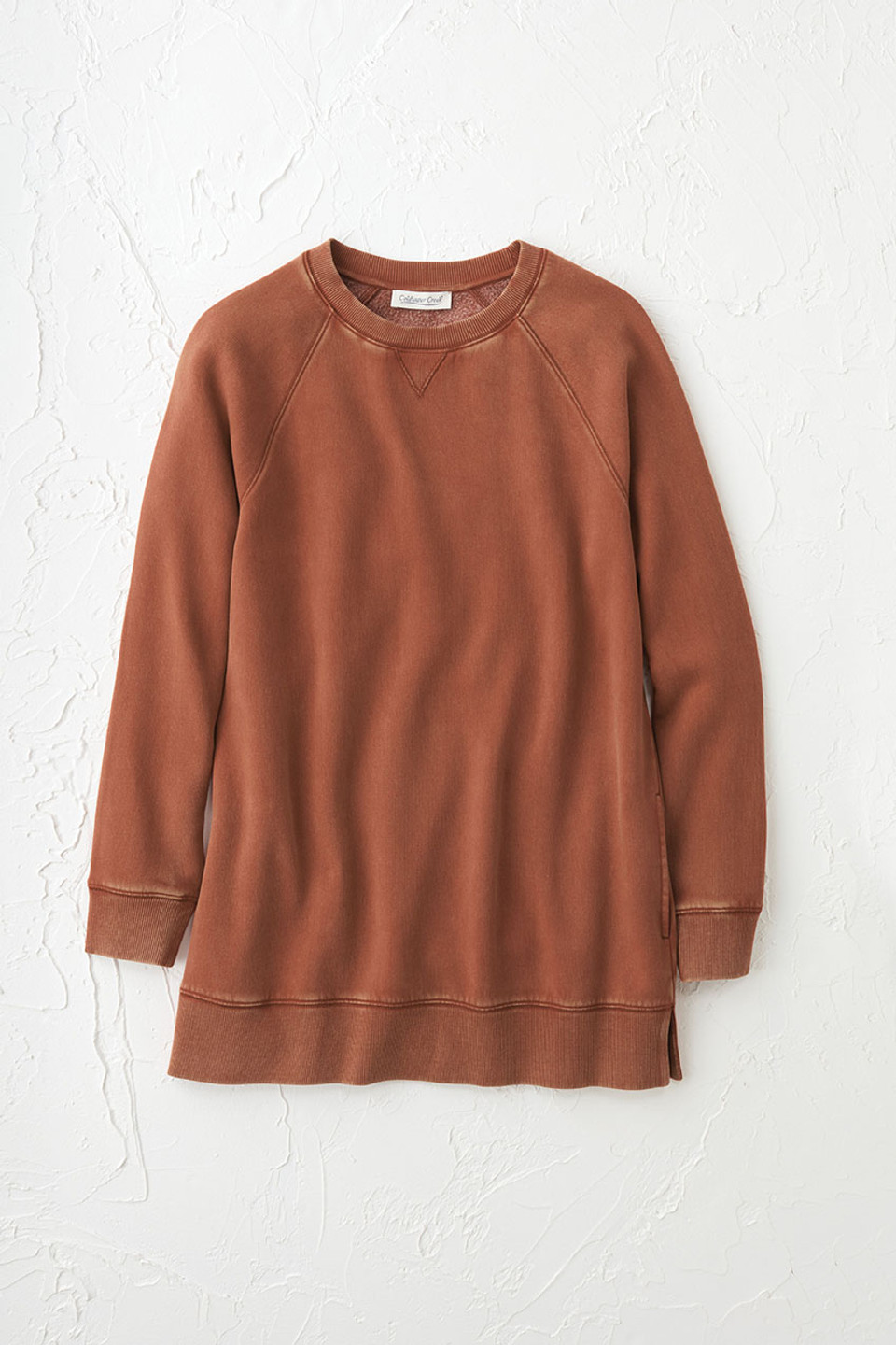Colorwash Tunic Sweatshirt