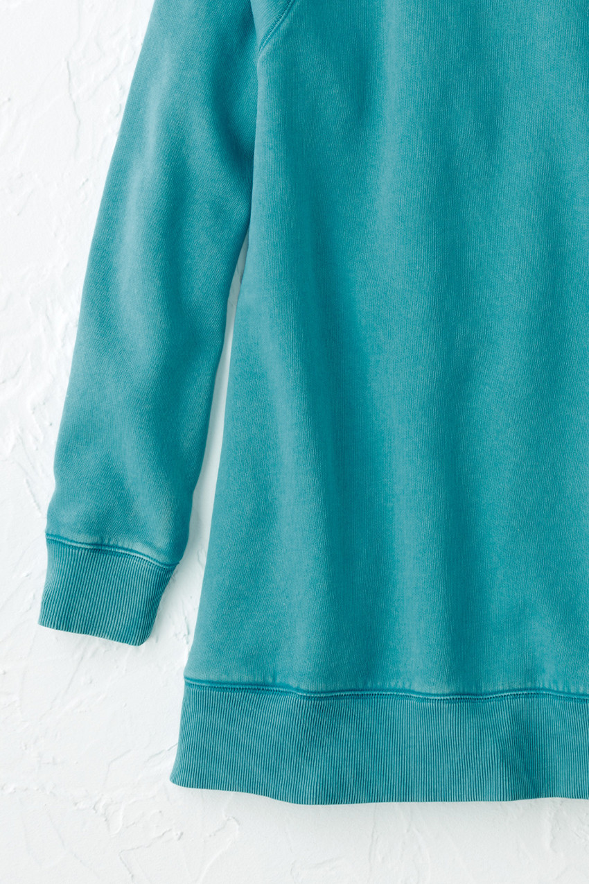 Colorwash Tunic Sweatshirt